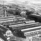 Luftaufnahme auf die weiträumigen Produktionsanlagen der Böhler-Werke