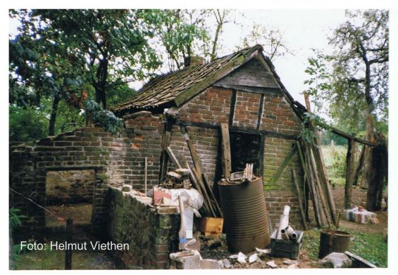 Ehemaliges Backhaus Nibbelsweg 34 (Zustand 1987)