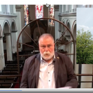 Franz-Josef Jrgens beim Vortrag (Screenshot aus dem Video)