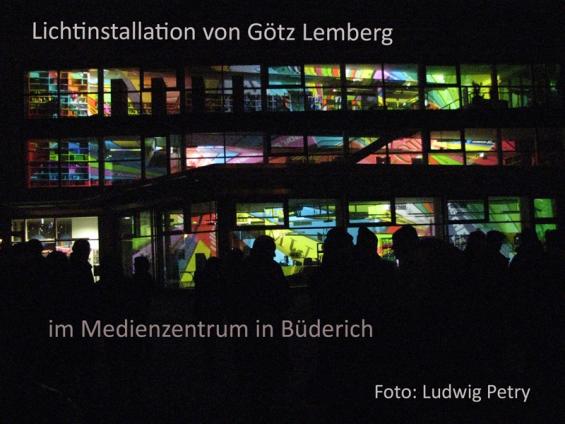 07 Lichtinstallation von Götz Lemberg