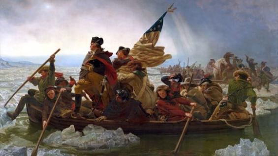Emanuel Leutze: Washington überquert den Delaware