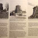Flyer (Rückseite) mit Infos zur Teloy-Mühle - vom Verfall (1956) zum Kulturzentrum (1982)