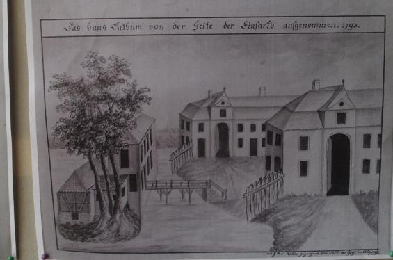 Historische Zeichnung aus dem Jahr 1793 (Nr.1)