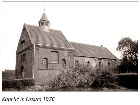 Kapelle in Ossum 1976